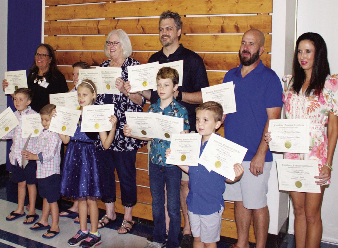 Descendents honor area's founding families