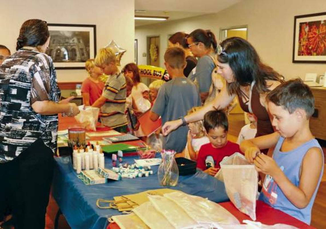 Digging into school supplies