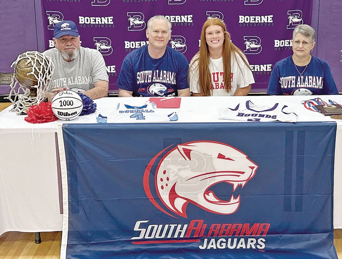 Donnell signs with University of South Alabama
