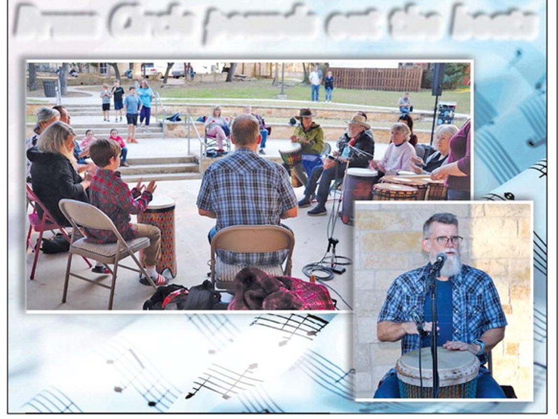 Drum Circle pounds out the beats