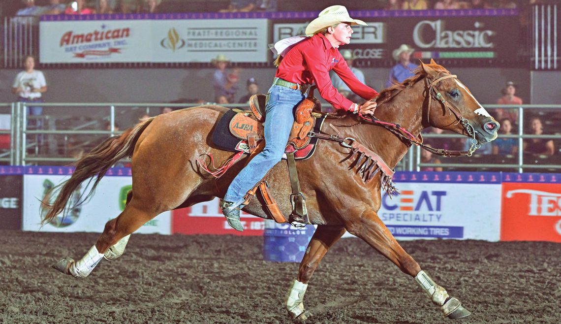 Farrell competes at National Junior High Rodeo