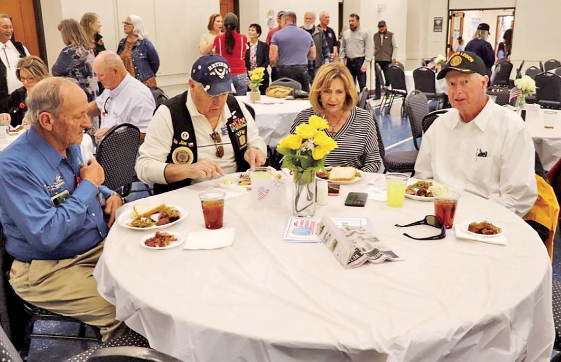 FEEDING THE MASSES ON VETERANS DAY FEEDING THE MASSES ON VETERANS DAY
