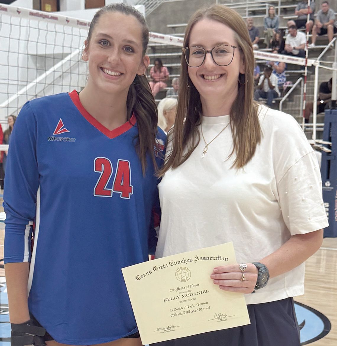 Fenton plays in TGCA All-Star Game
