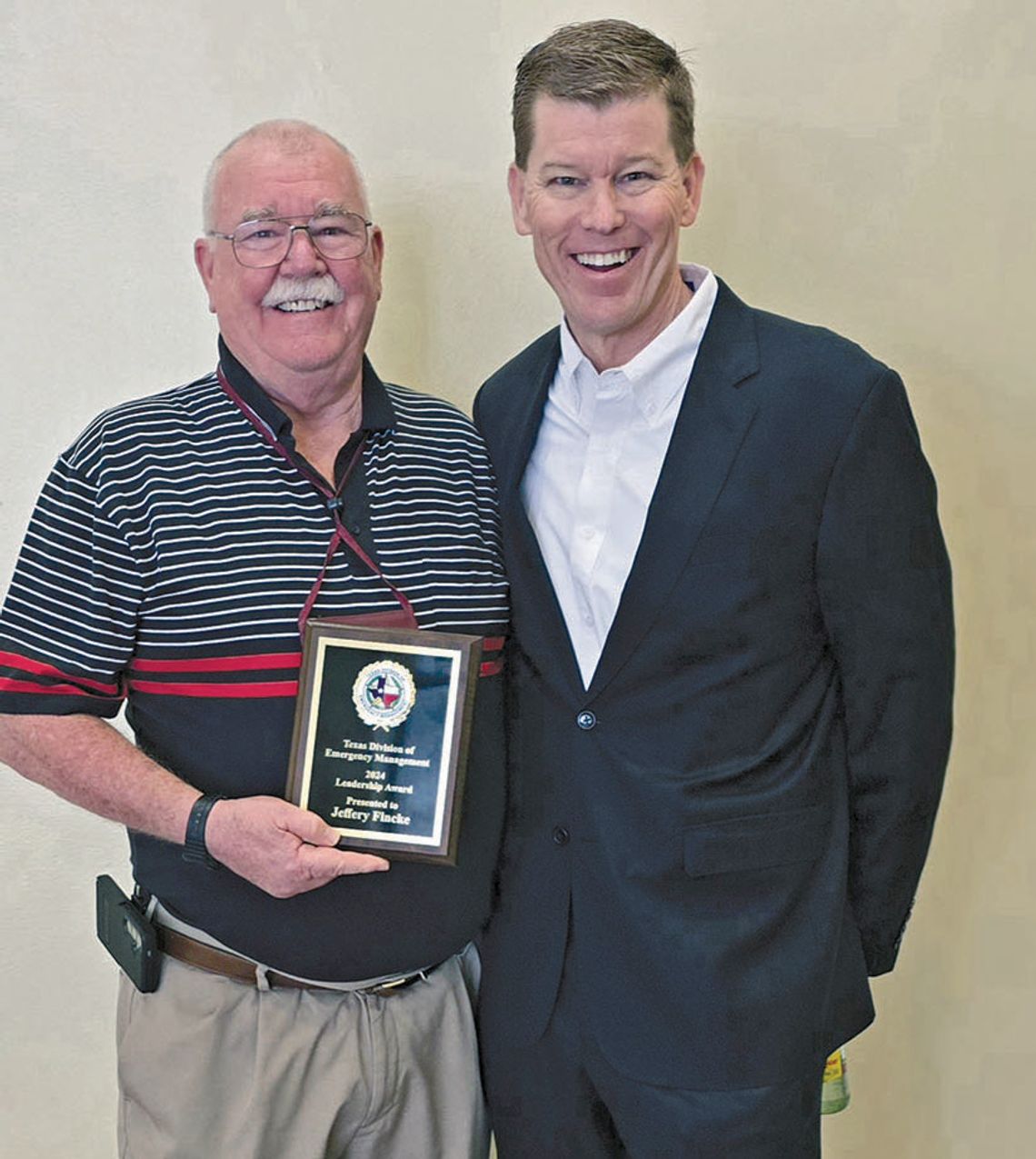 Fincke lauded by emergency management professionals