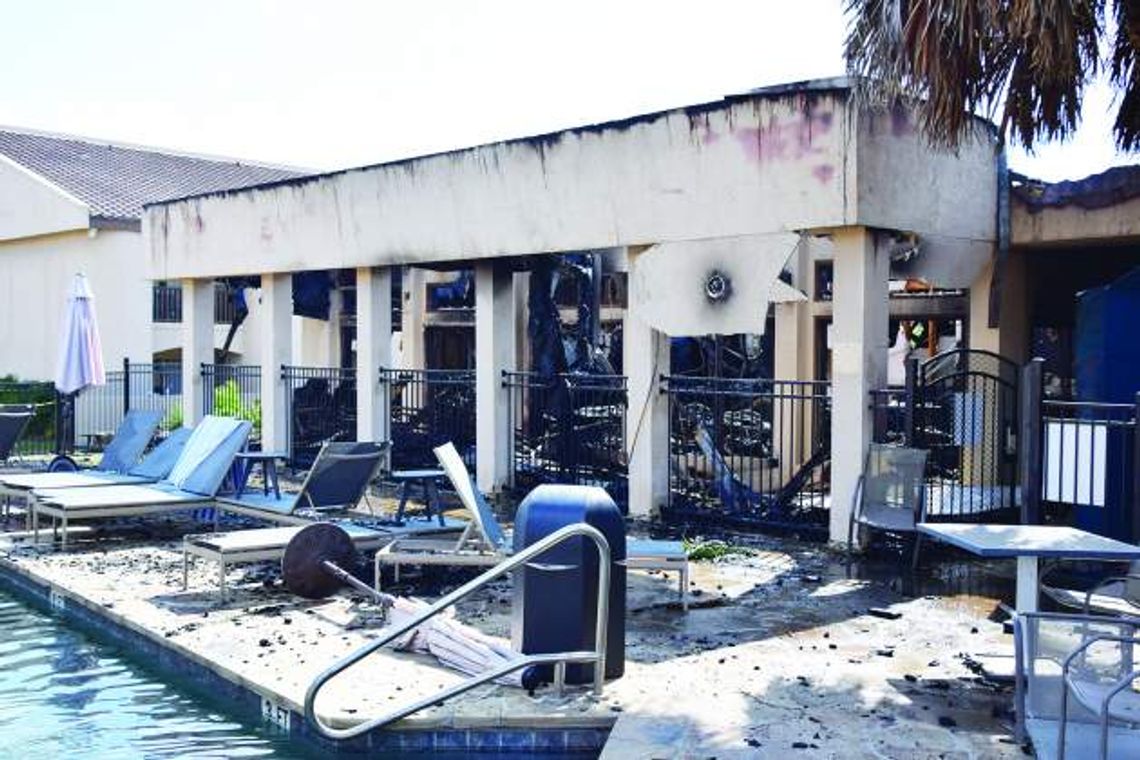 Fire damages spa at Tapatio Springs