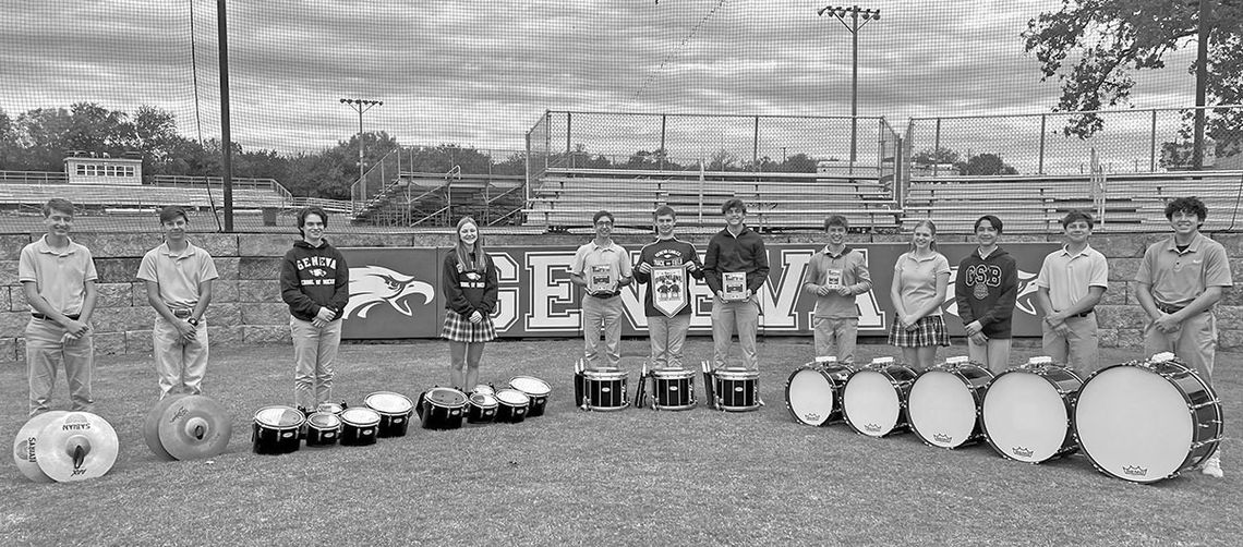 Geneva drumline earns second spot at state