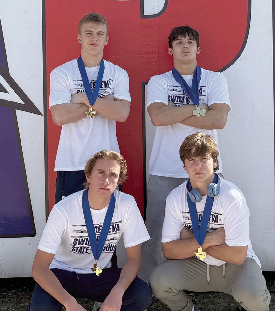 Geneva earns two gold medals at TAPPS state swim meet