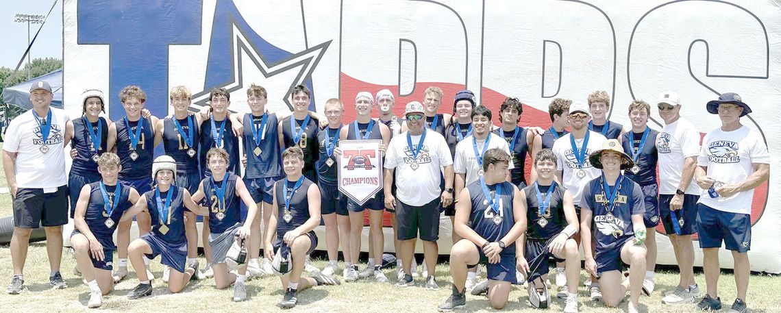 Geneva football team plays at TAPPS 7 on 7 state tourney