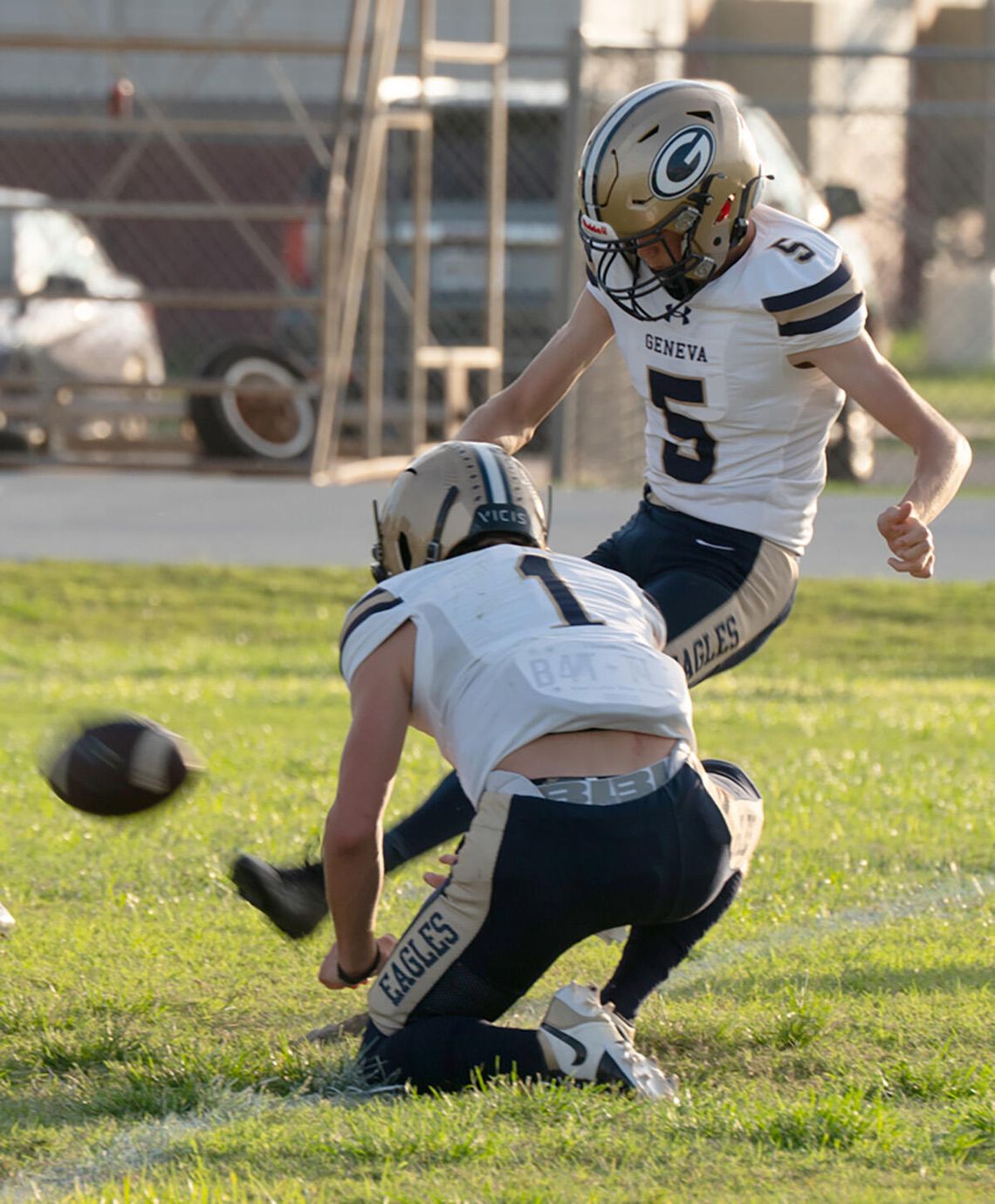 Geneva kicker reaches milestone