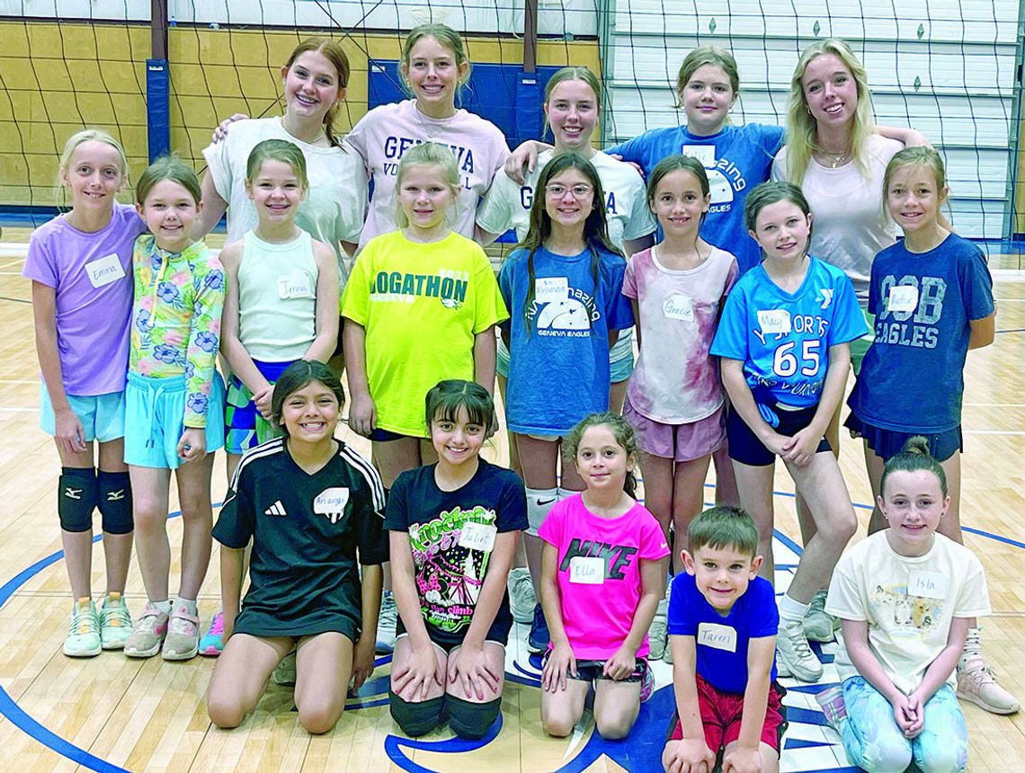 Geneva School of Boerne hosts volleyball camp