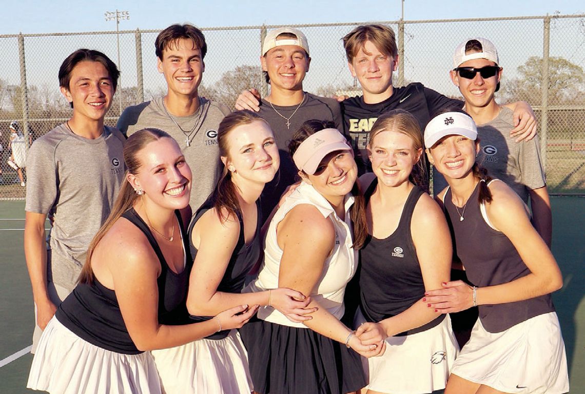 Geneva stringers have been playing a lot of tennis lately