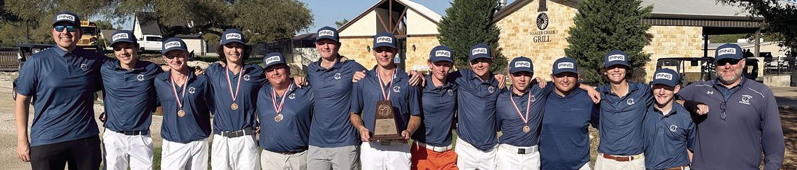 Lady Chargers place 2nd at district golf meet, headed to regionals