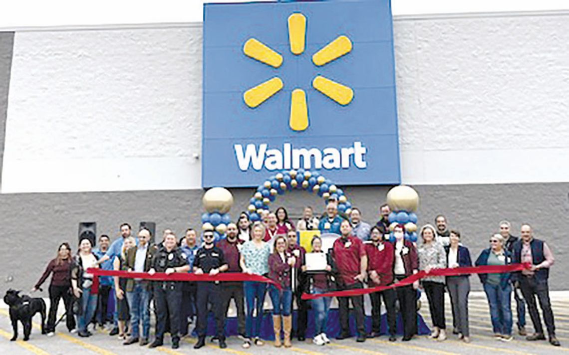 Grand reopening time for Walmart