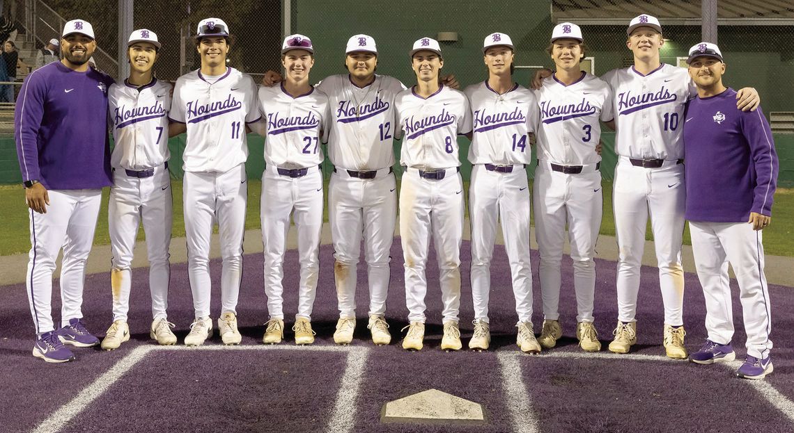 GREYHOUND BASEBALL HONORS ITS SENIORS