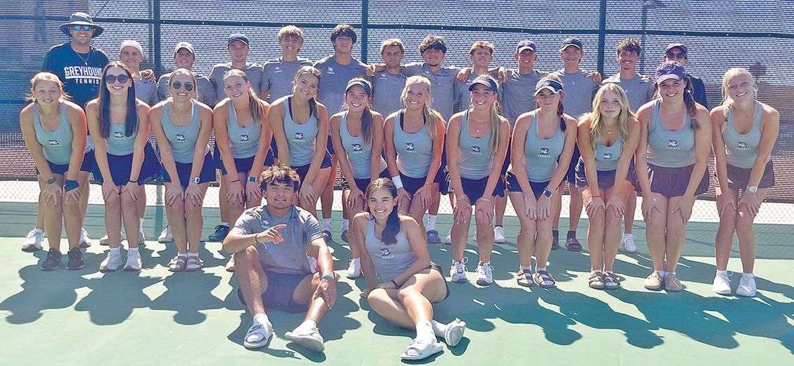 Greyhounds fall tennis season comes to a close