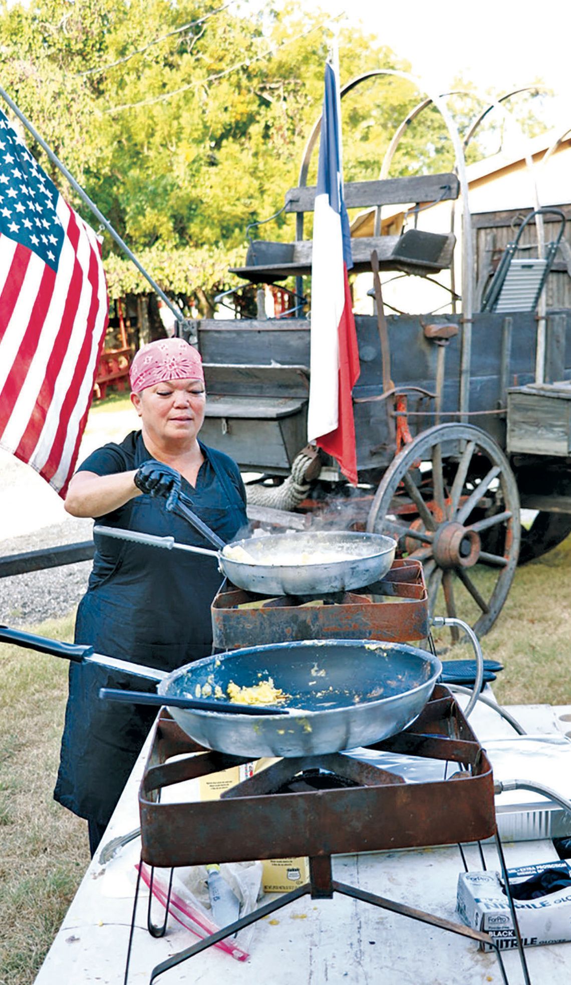 HEARTY BREAKFAST KICK-STARTS COUNTY FAIR
