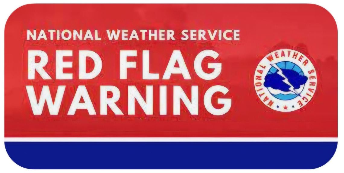 High winds, low humidity create ‘red flag warning’