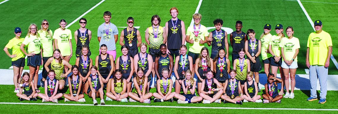 Hill Country Comets bound for AAU Junior Olympics and/or TAAF state meet