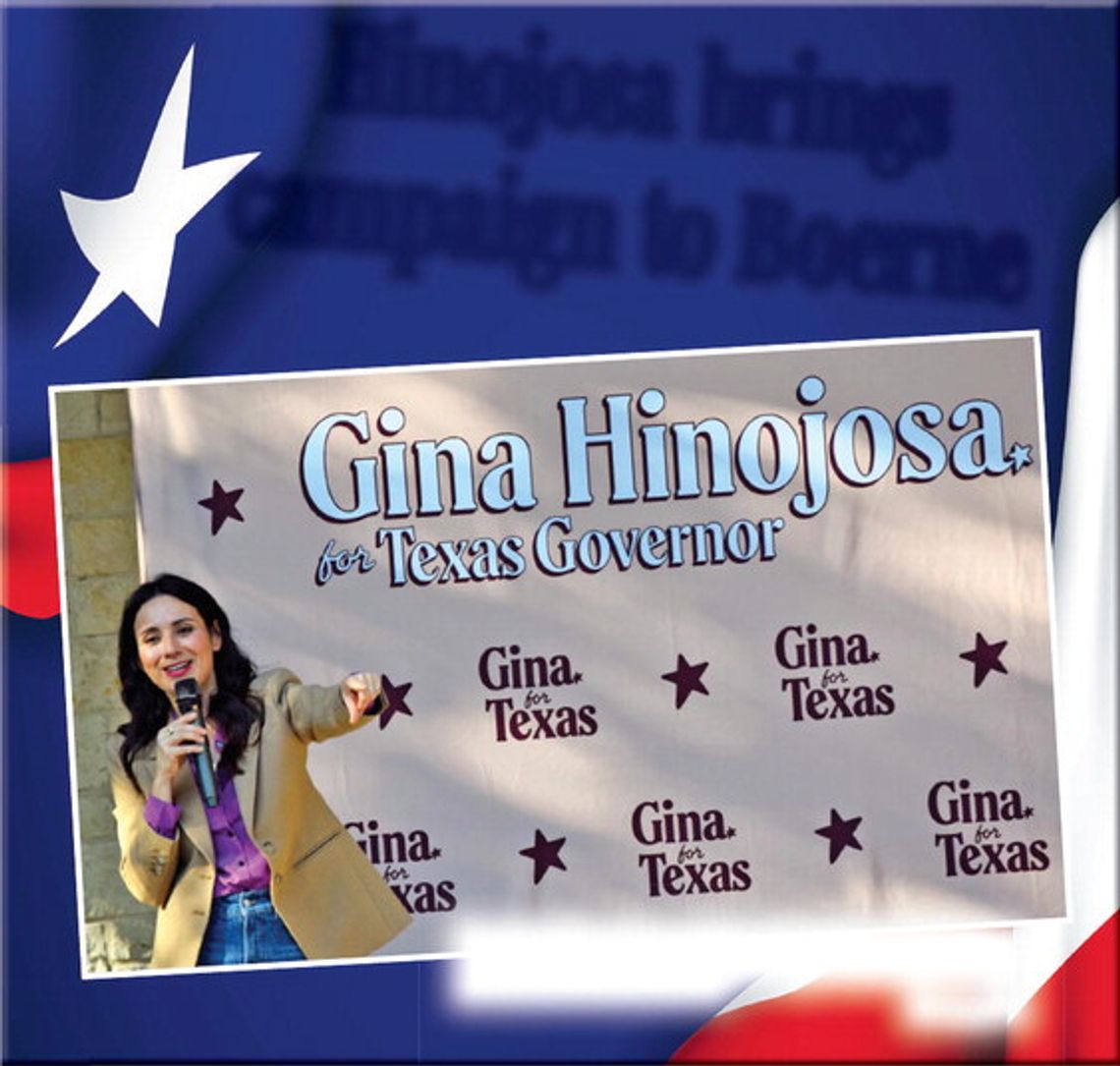 Hinojosa brings campaign to Boerne