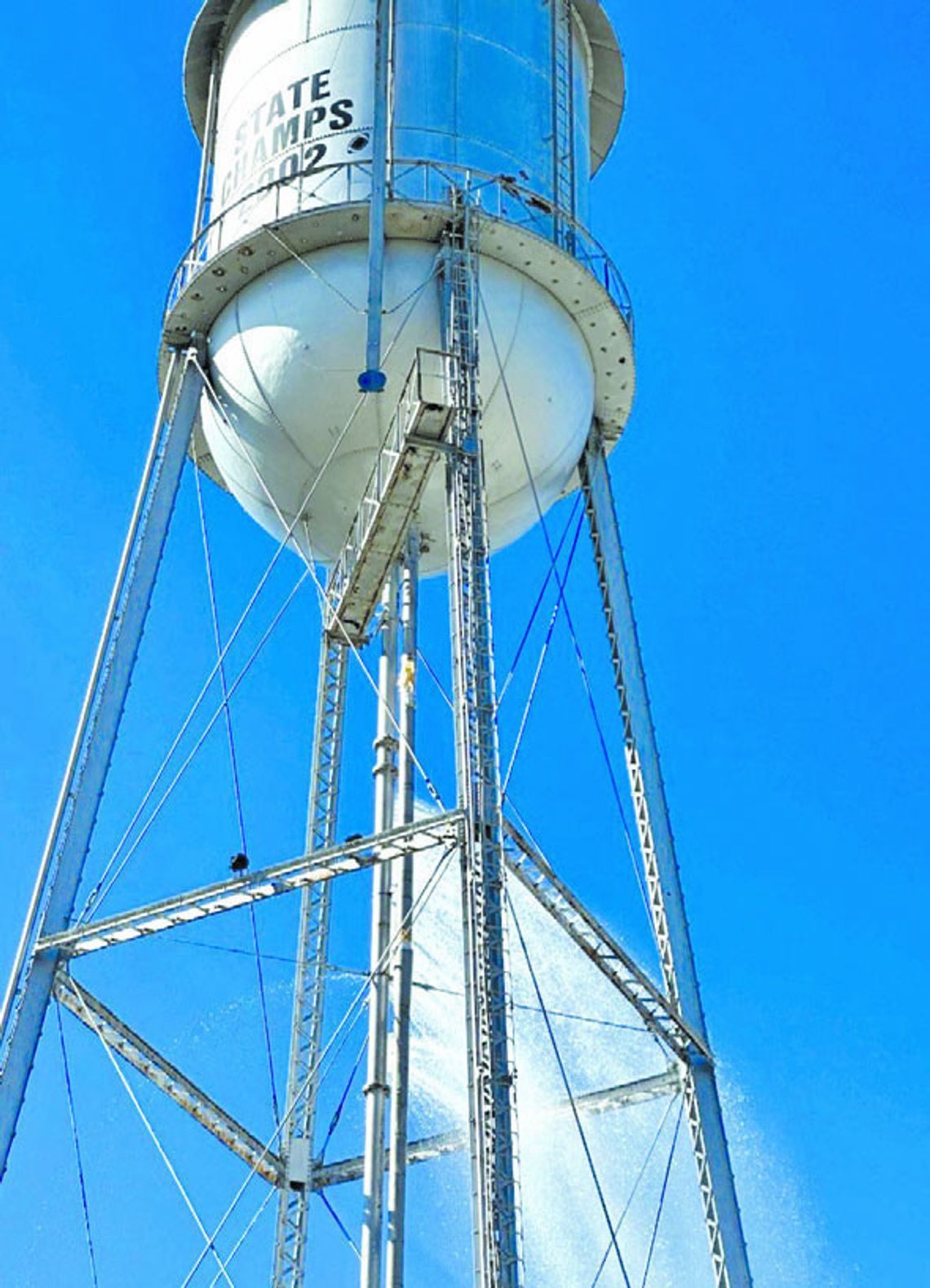 Historic Bandera tower leaks water following freeze Historic Bandera tower leaks water following freeze