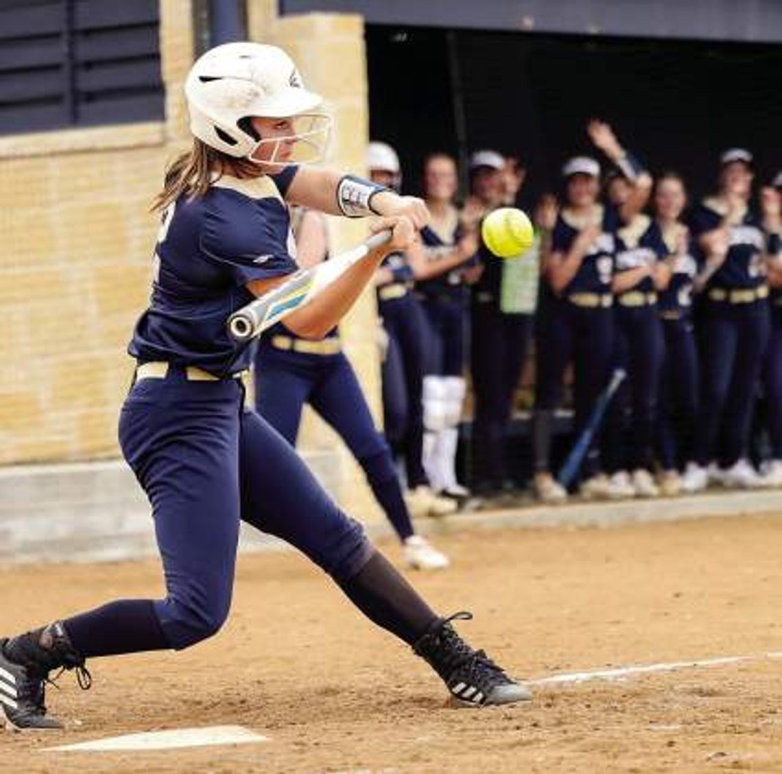 Holy Cross pulls away from Geneva softball