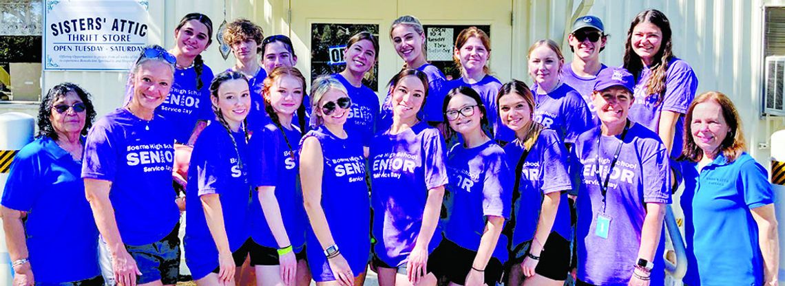 ‘Hounds help Sisters on Senior Service Day