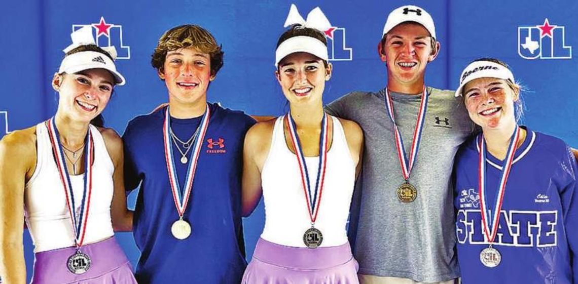 Hounds sending 4 to state tennis tourney