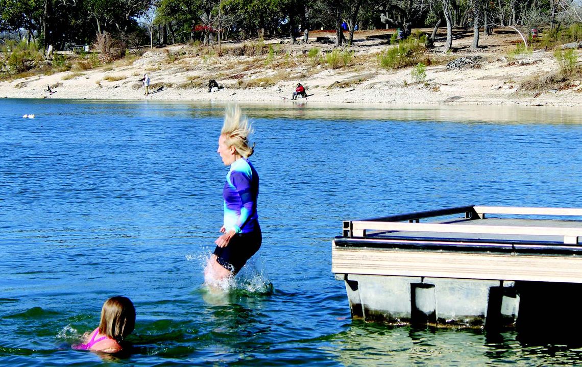 Icy plunge benefits program for domestic-abuse victims Icy plunge benefits program for domestic-abuse victims