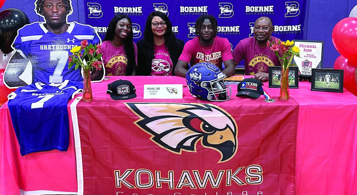 Igbo signs with Coe College