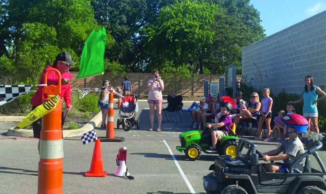 Kids turn out for chance to drag race