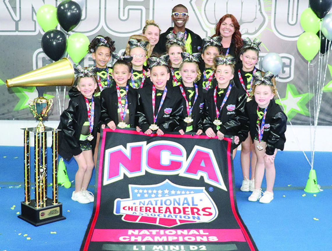 KO Cheer Mini Brawlers win national championship