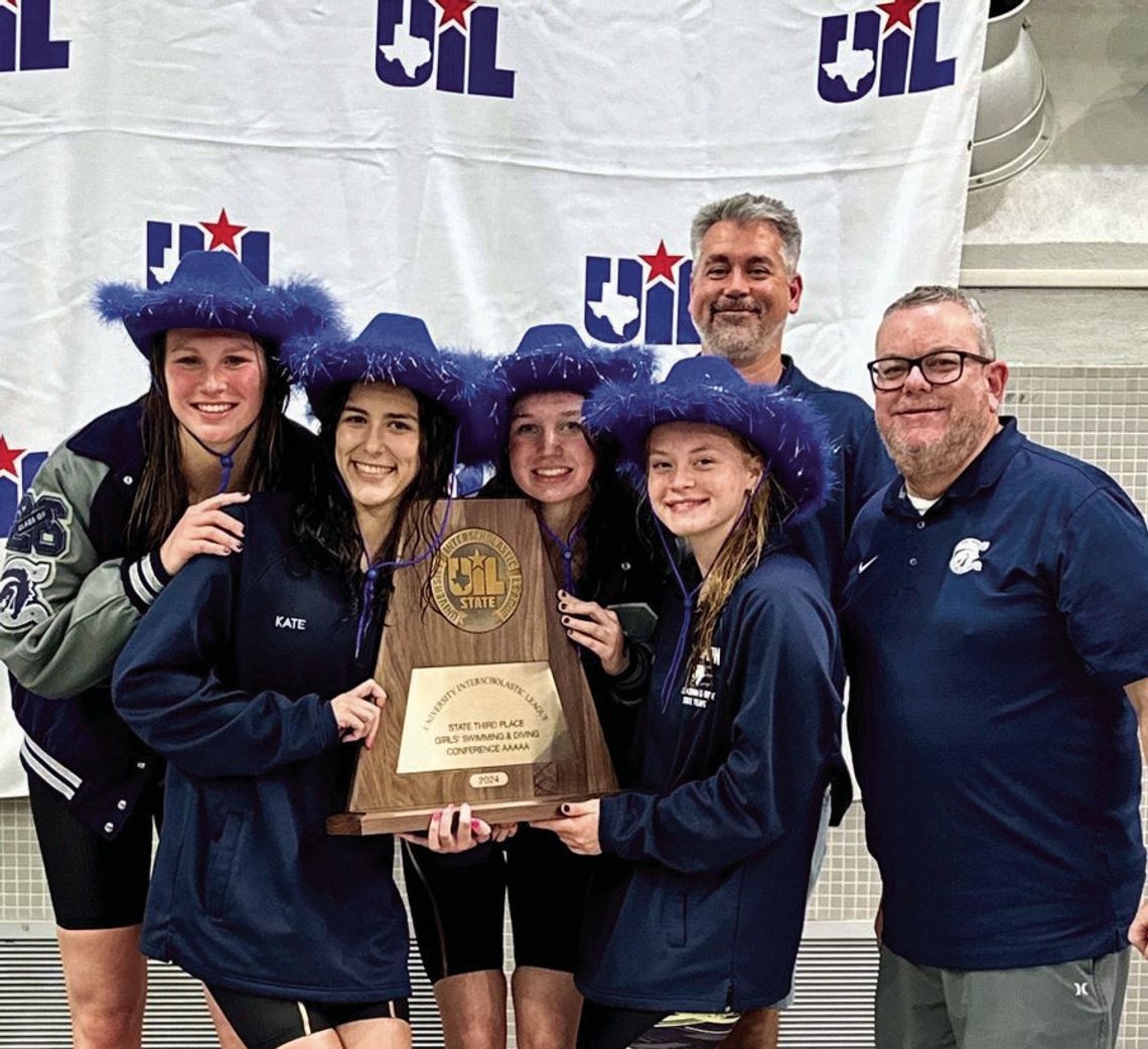 Lady Chargers have record day at state swim meet