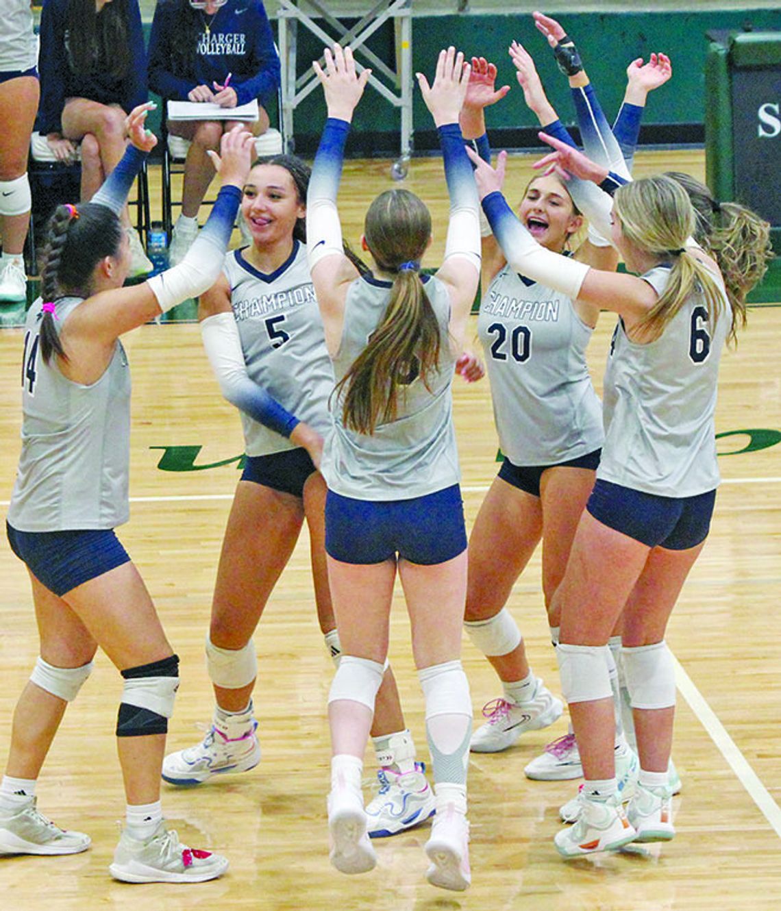 Lady Chargers improve to 2-0 in district