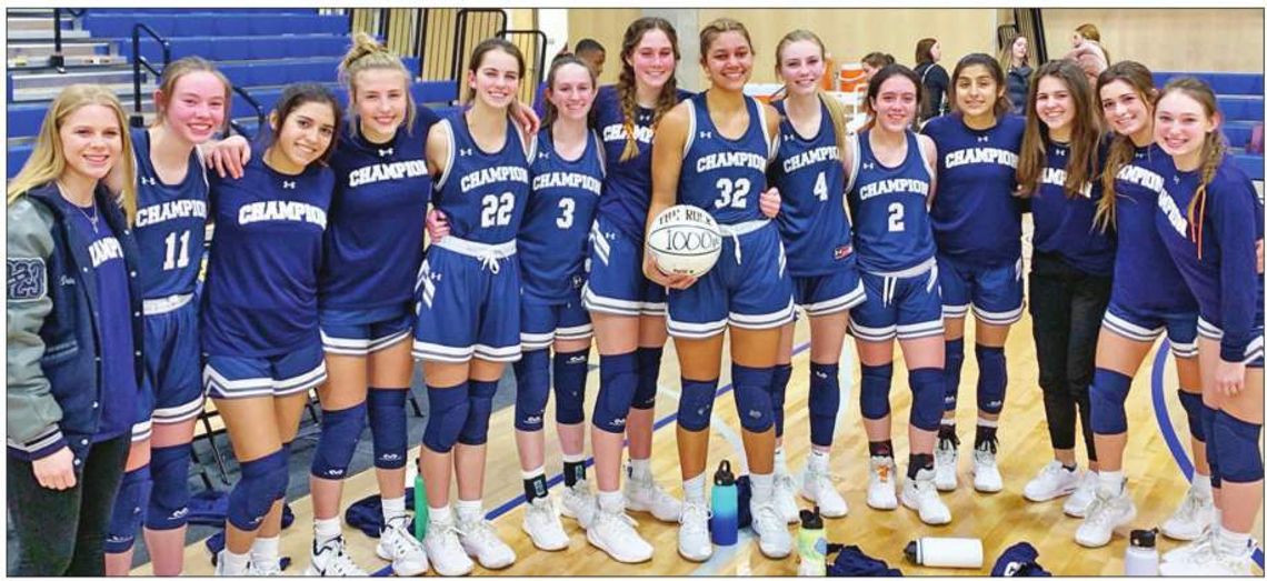 Lady Chargers mangle Mules as Flugence reaches 1,000 points in career