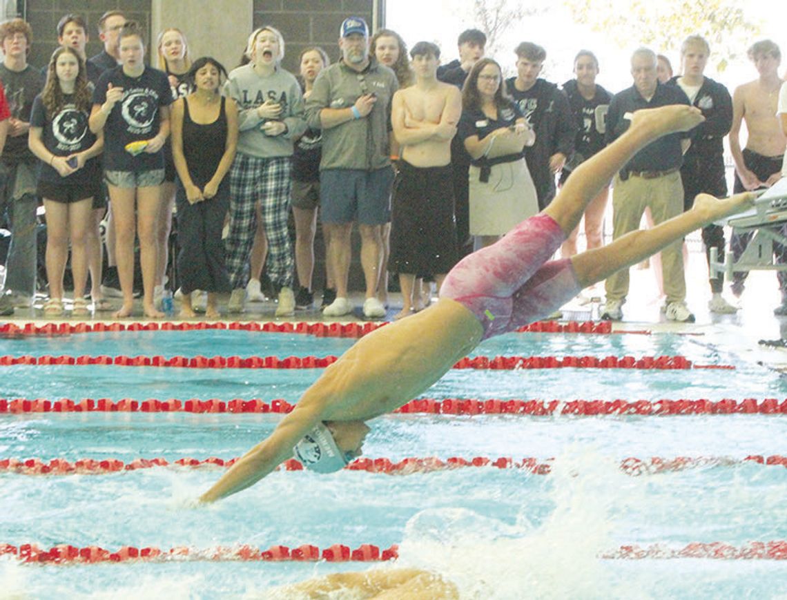 Lady Chargers win regional swim meet; Champion boys are second