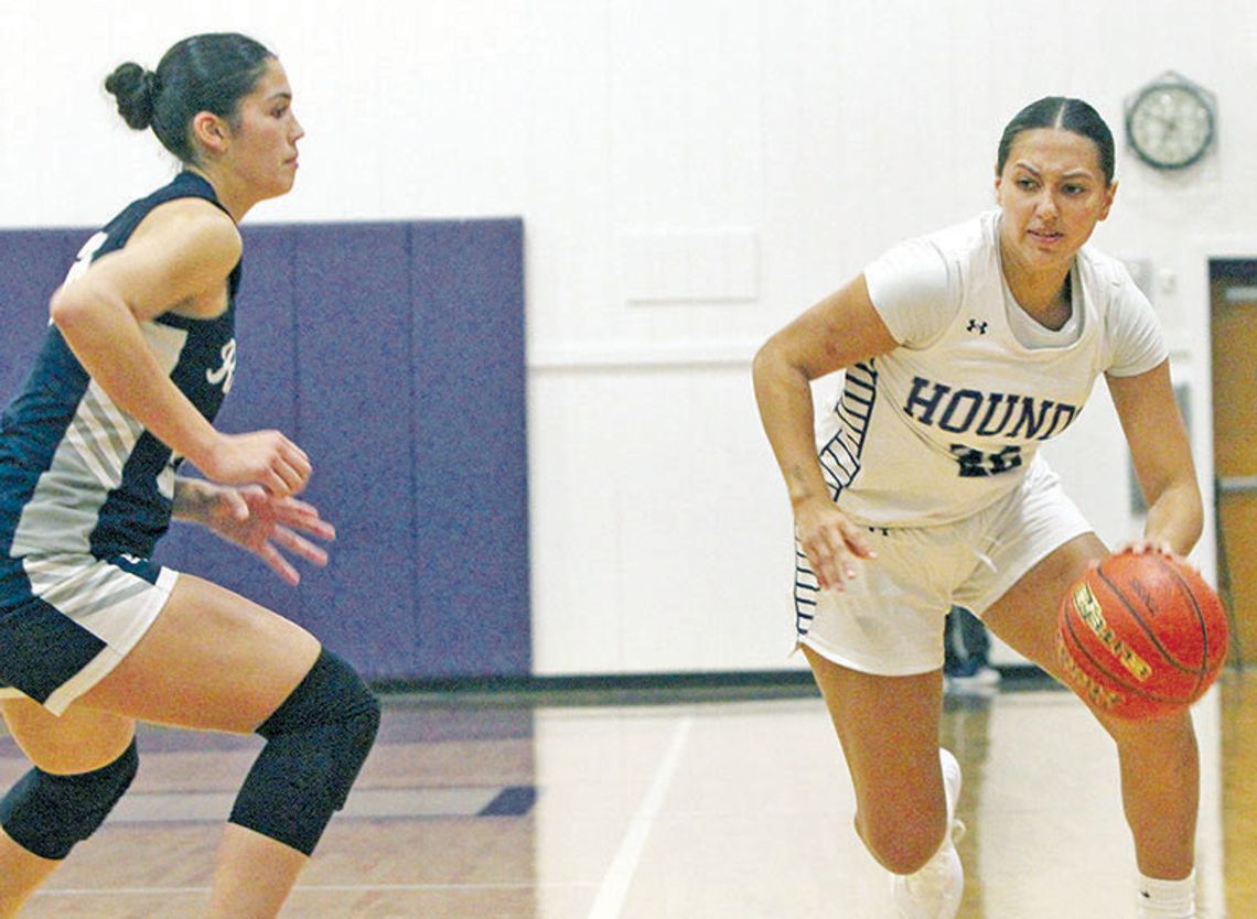 Lady Greyhounds record third district win in a row