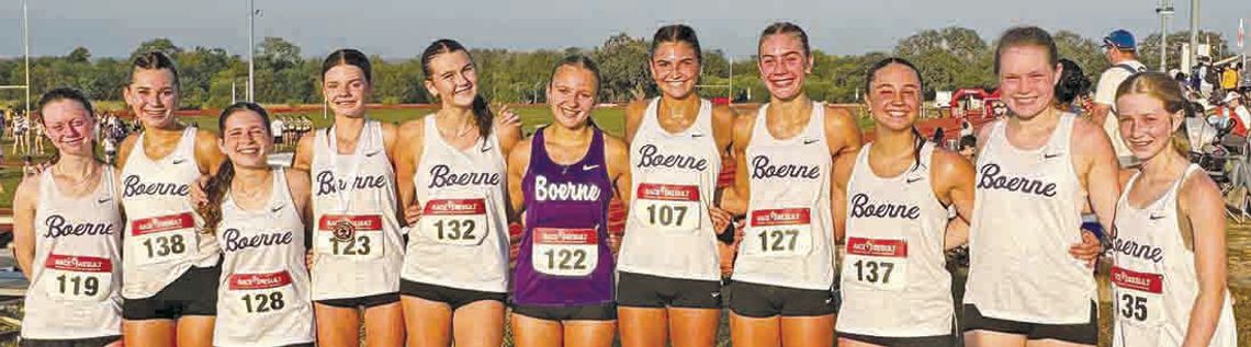 Lady Greyhounds take first at Medina Valley XC meet Lady Greyhounds take first at Medina Valley XC meet