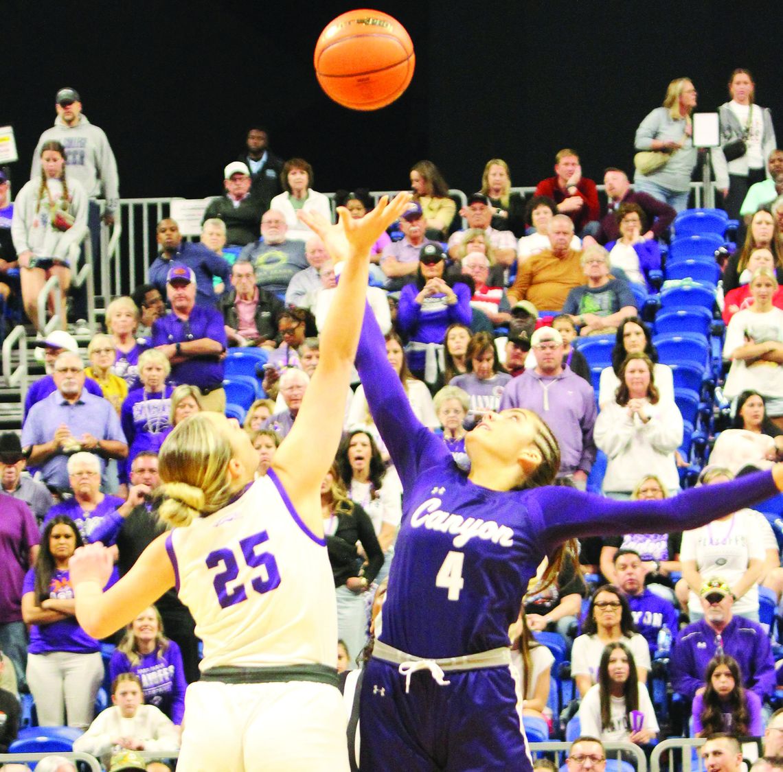 Lady Hounds come up short