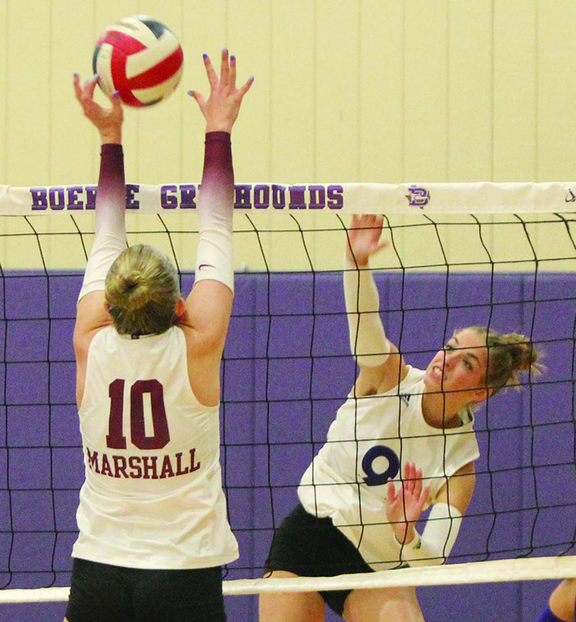 Lady Hounds mangle Marshall in home opener