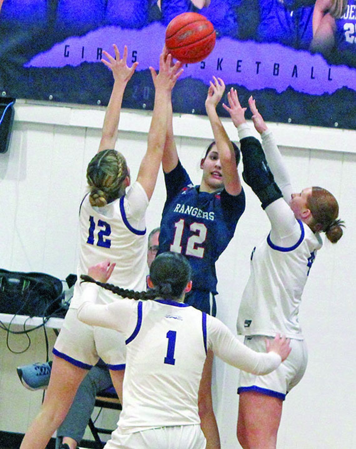 Lady Hounds overcome slow start to defeat Lady Rangers