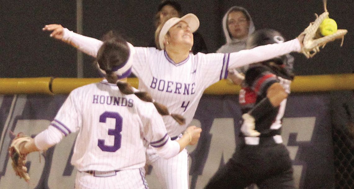 Lady Hounds win softball opener, Chargers tripped up by Patriots