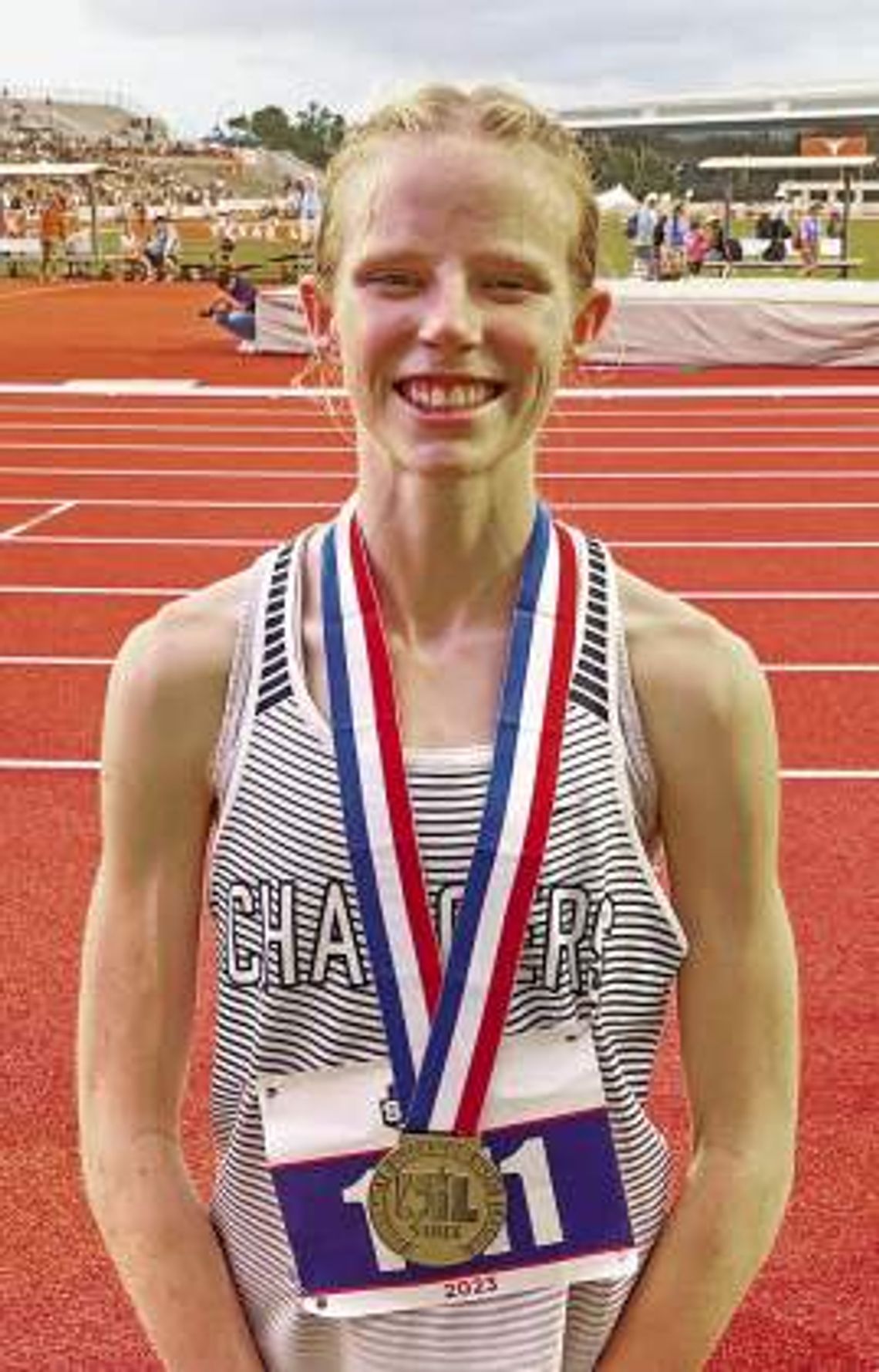 Leachman wins gold as Charger athletes compete at state track and field meet