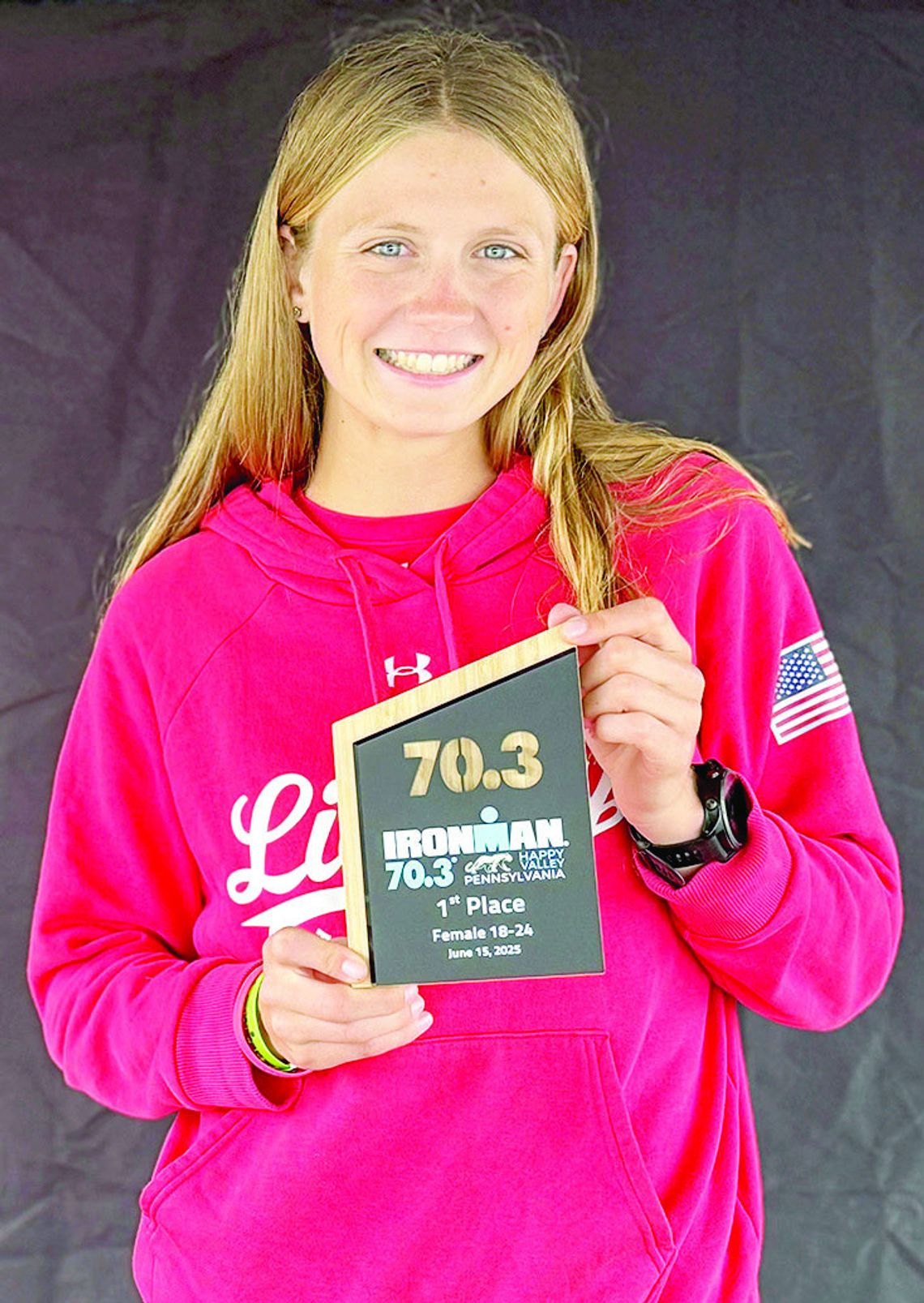 Leininger takes first in her age group at 70.3 Ironman race in Pennsylvania