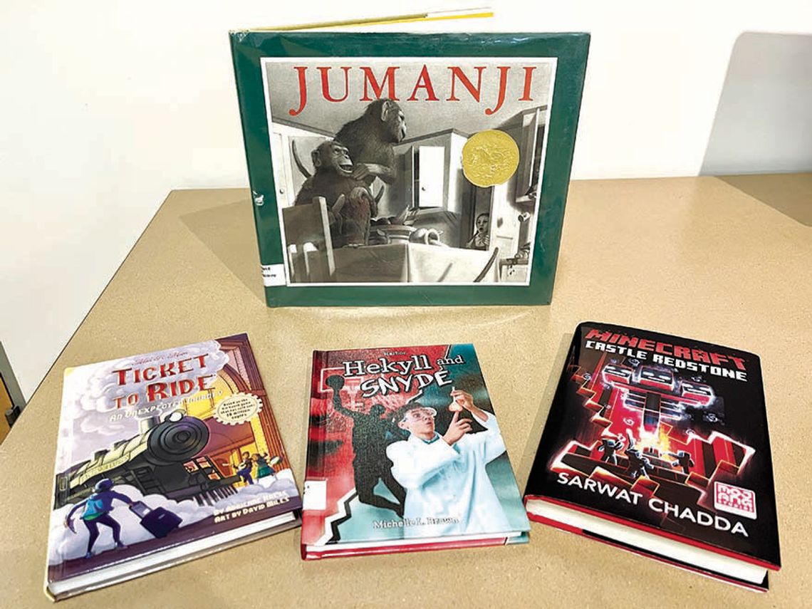 Library spotlights foursome of adventuresome features