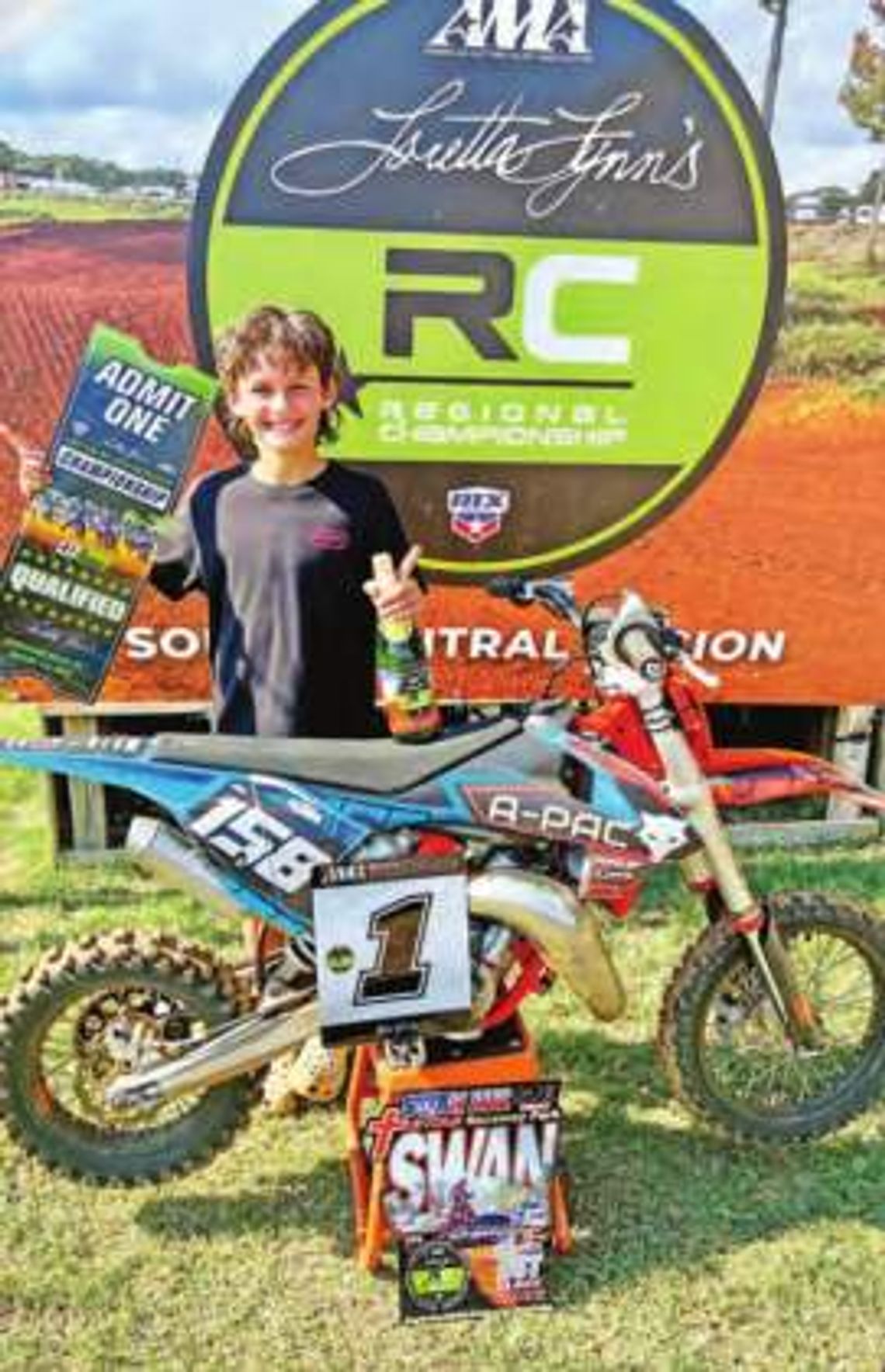 Local motocross rider to compete at national championship in Aug.