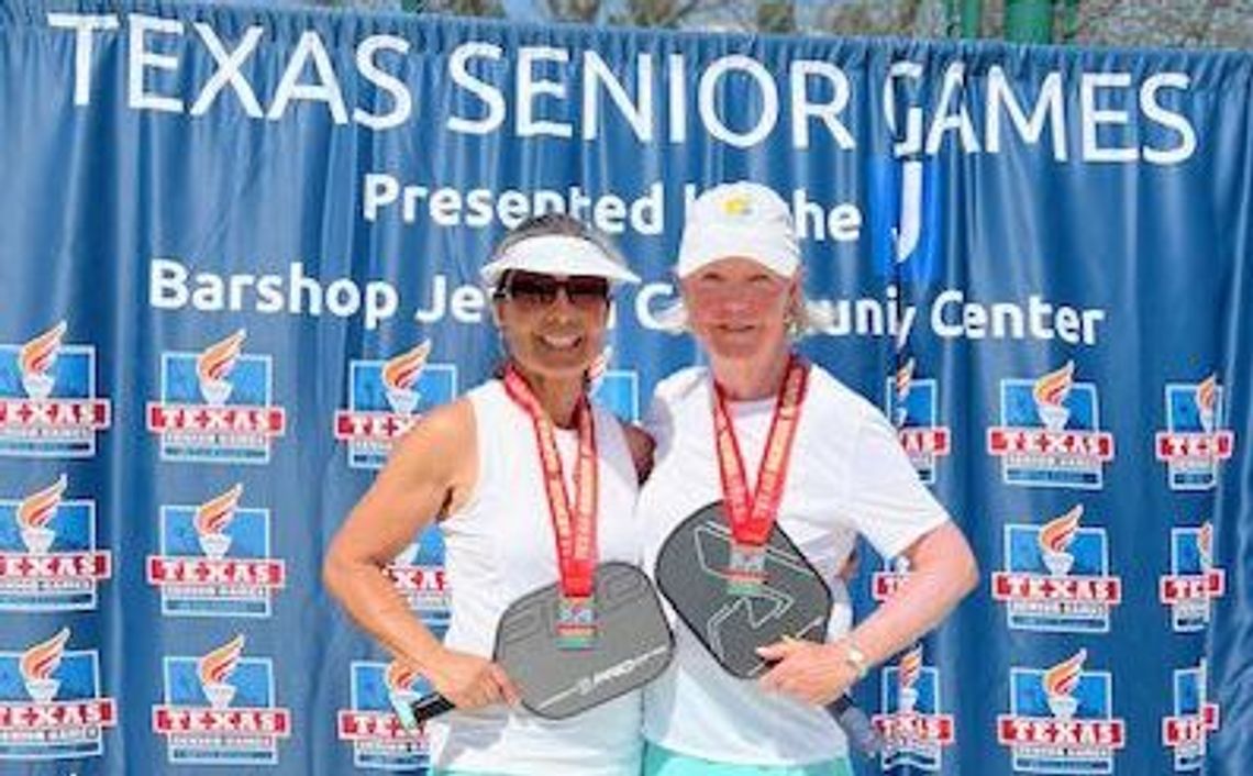 Local pickleball doubles team wins gold