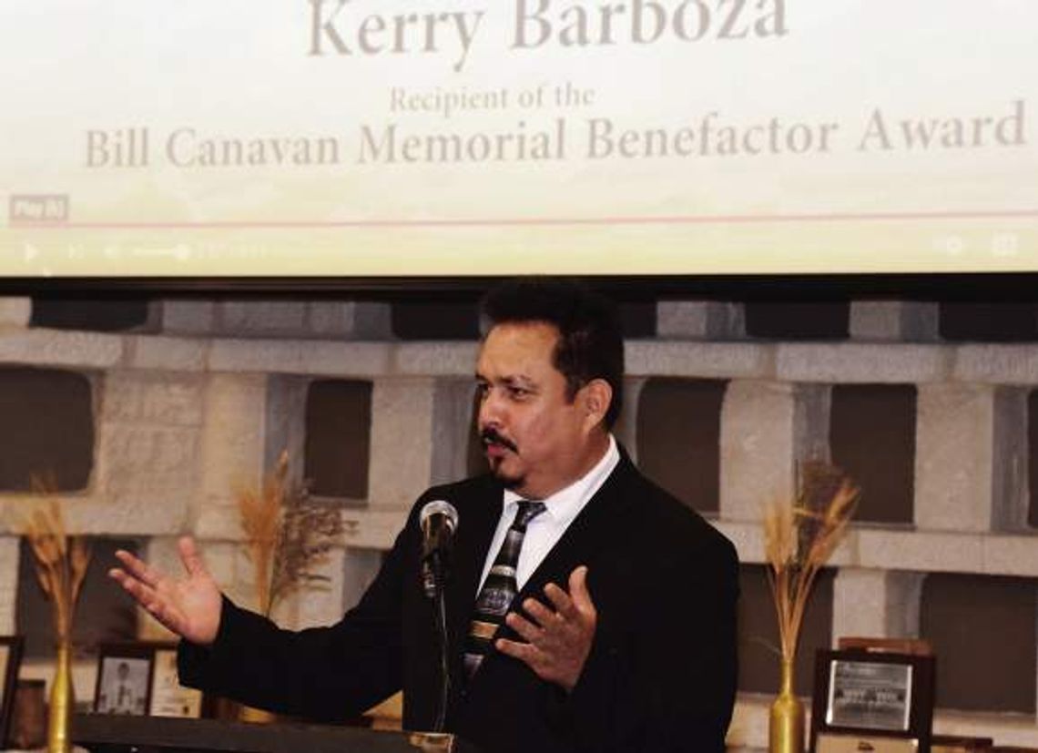 Longtime, local sports-writing legend Barboza honored for dedication