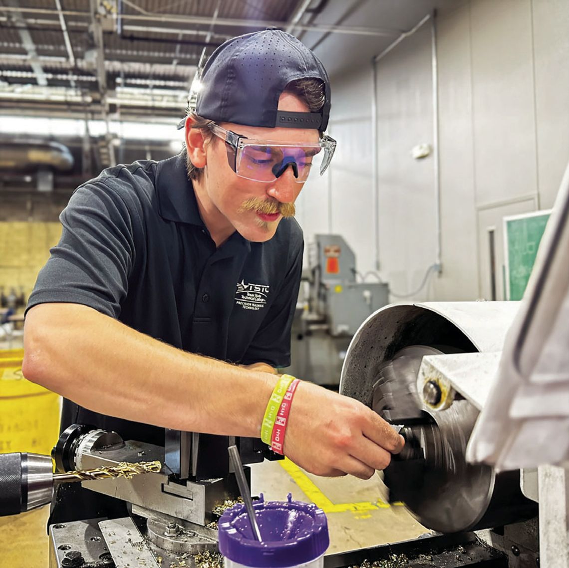 Machining student from Boerne fine-tunes career plans at TSTC at Waco