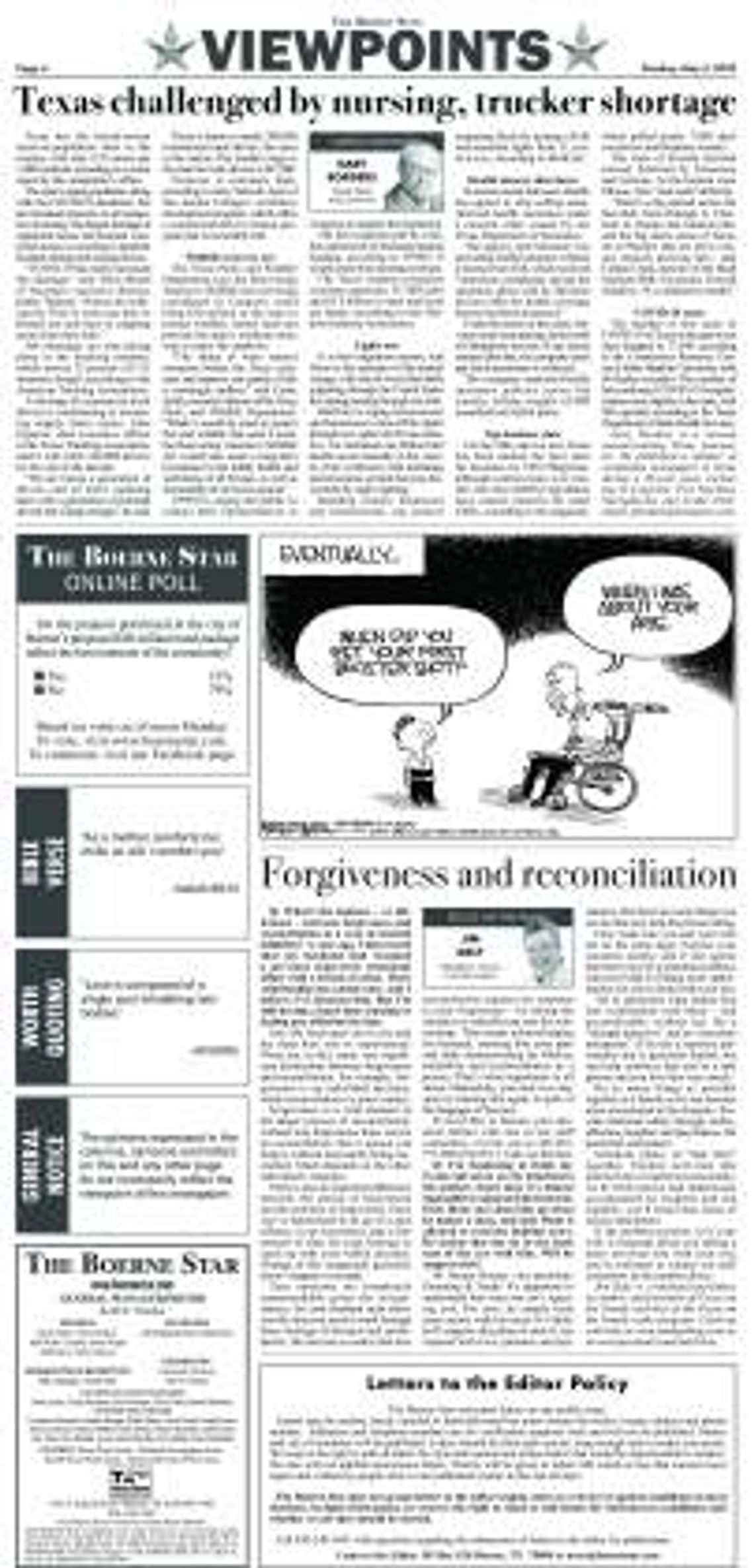 May 3 Viewpoints page