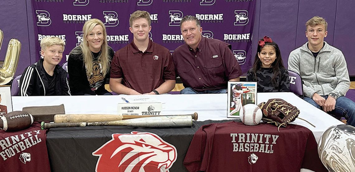 McNew signs with Trinity University